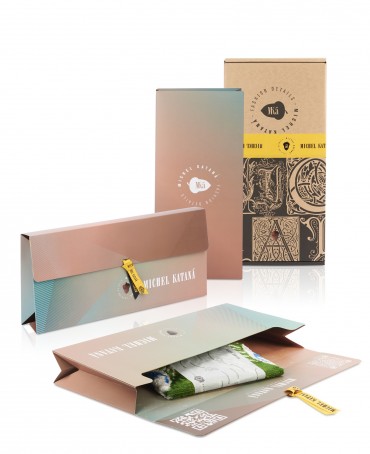 Шелковая (Бахмаль) ключница MIRACULUM TRANSFORMA! (Чудо преображения!) Key_MIRACULUM TRANSFORMA/L